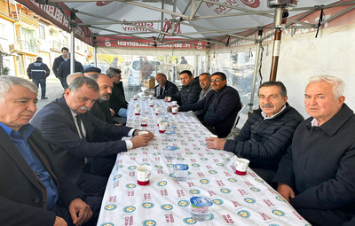 BAŞKAN ATAÇ'TAN DURBAY AİLESİNE TAZİYE ZİYARETİ